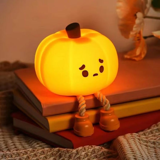 Peter the Lil Halloween Pumpkin Silicone Night Light