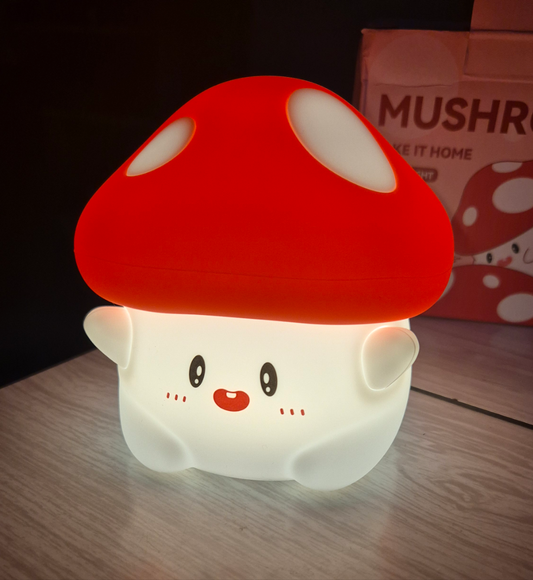 Mushie the Lil Mushroom Silicone Night Light